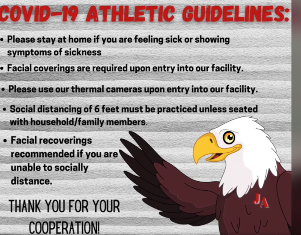 COVID-19 Athletic Guidelines