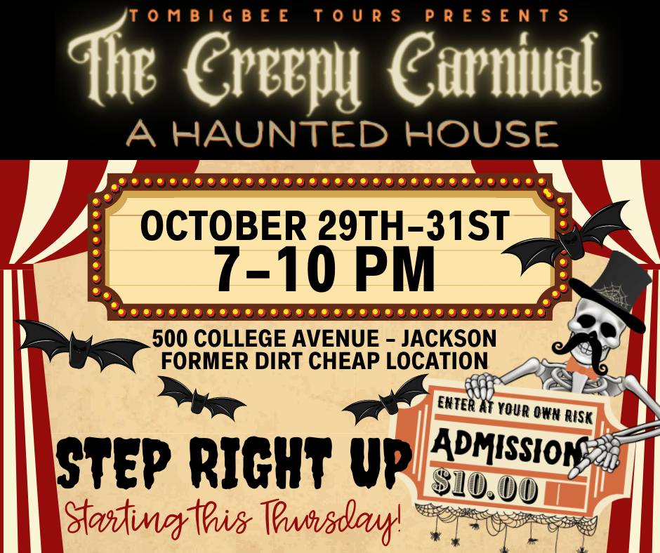 STARTING THIS THURSDAY HAUNTED HOUSE