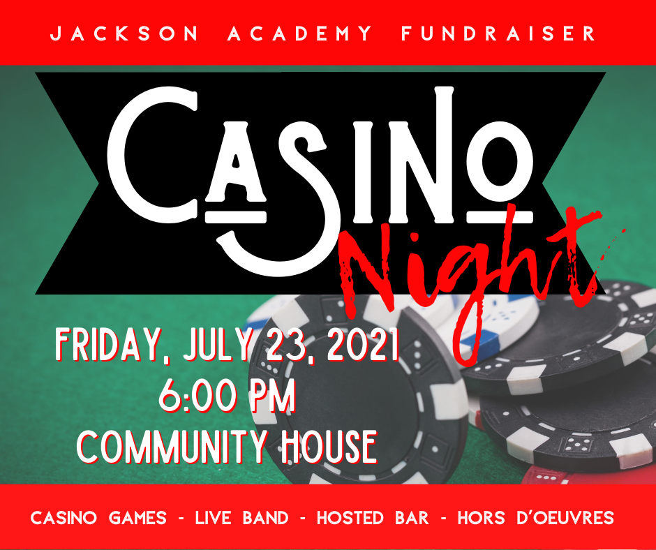 casino night friday july 23