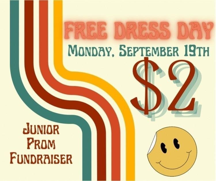 DON’T FORGET! dress out tomorrow $2