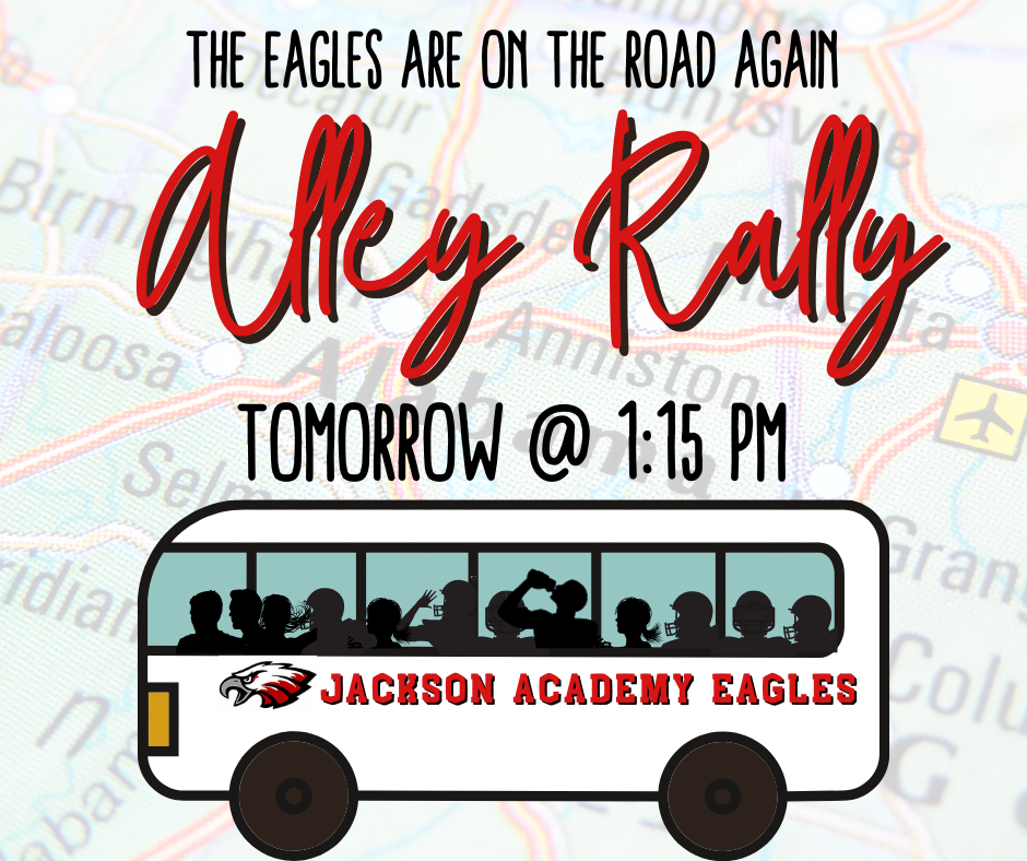 alley rally tomorrow at 1:15
